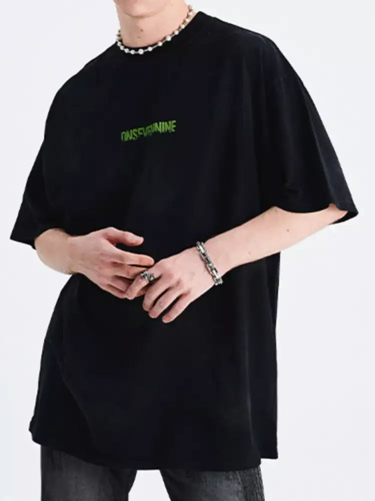 Men’s Graphic Round Neck Half Sleeve T-Shirt