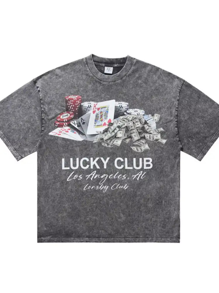 Men’s Graphic Round Neck Short Sleeve T-Shirt