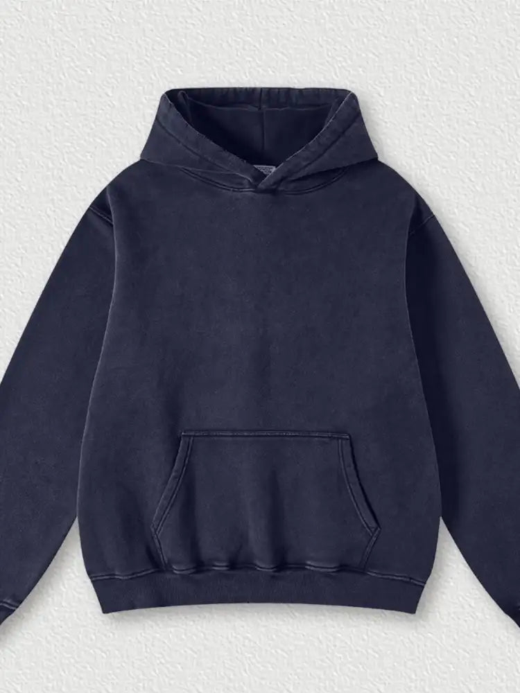 Men’s Kangaroo Pocket Dropped Shoulder Hoodie