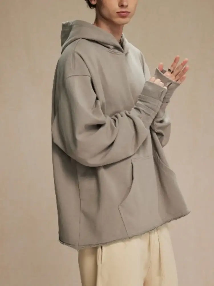 Men’s Kangaroo Pocket Long Sleeve Hoodie