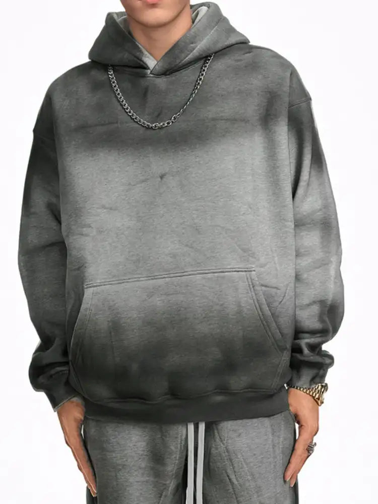 Men’s Kangaroo Pocket Long Sleeve Hoodie