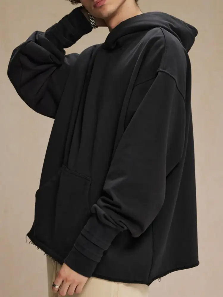 Men’s Kangaroo Pocket Long Sleeve Hoodie