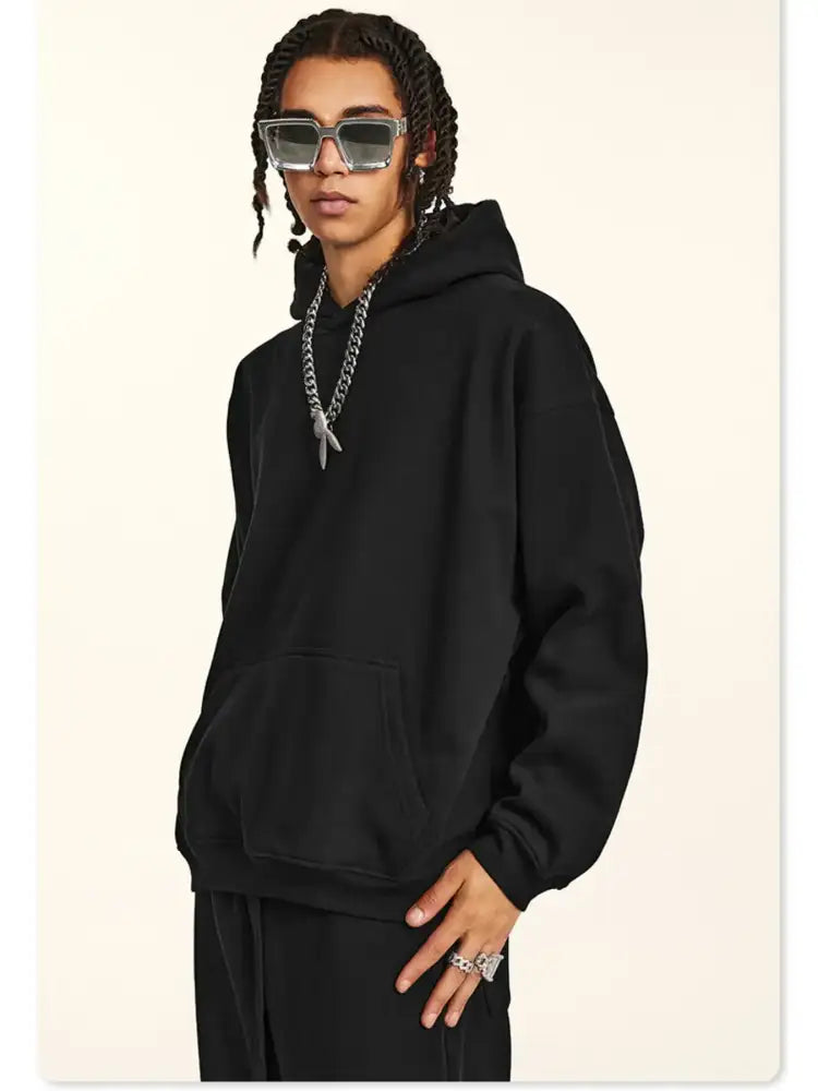 Men’s Kangaroo Pocket Long Sleeve Hoodie