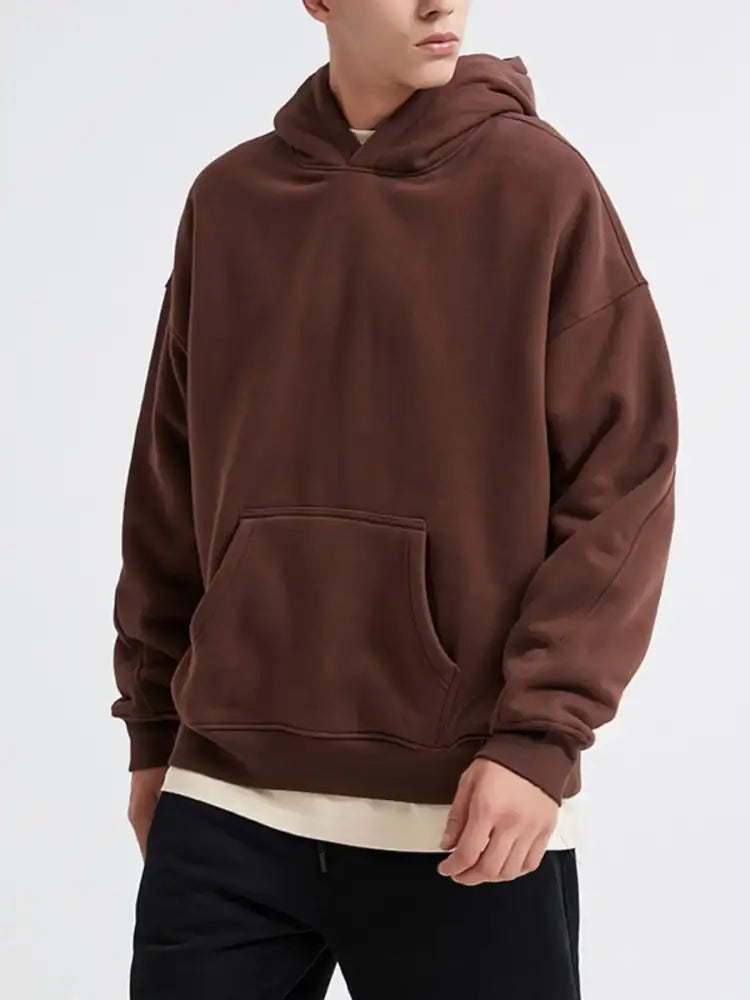 Men’s Kangaroo Pocket Long Sleeve Hoodie
