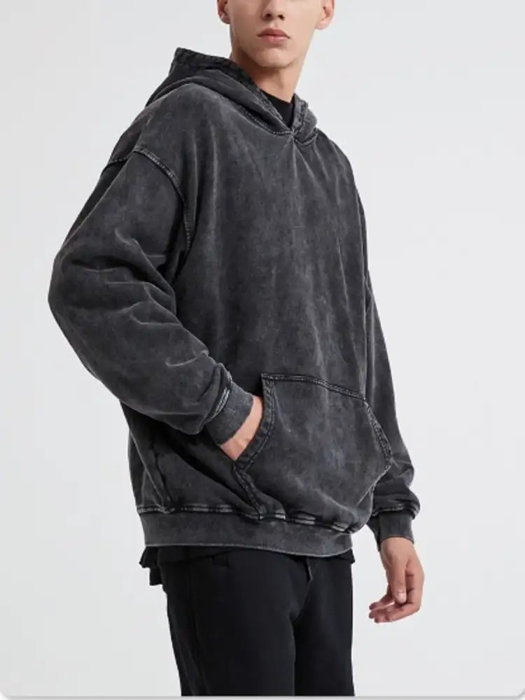 Men’s Kangaroo Pocket Long Sleeve Hoodie