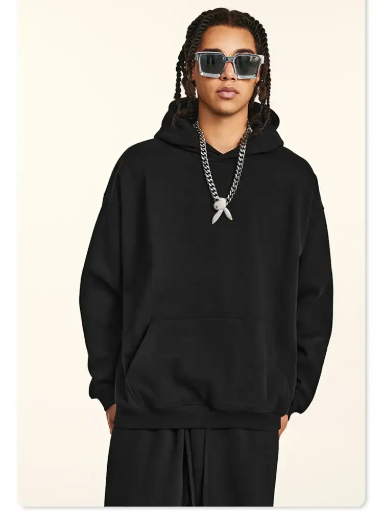 Men’s Kangaroo Pocket Long Sleeve Hoodie