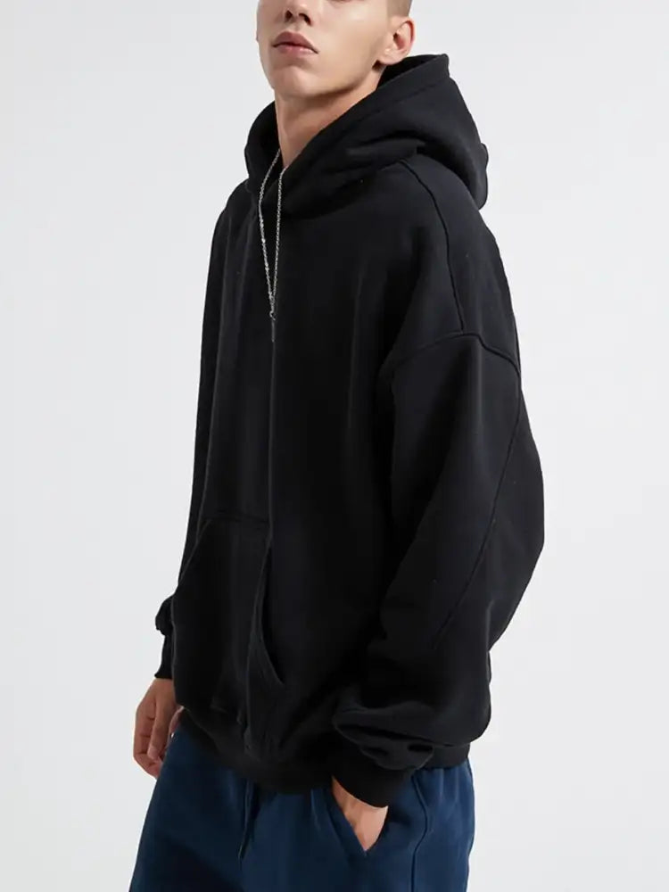 Men’s Kangaroo Pocket Long Sleeve Hoodie