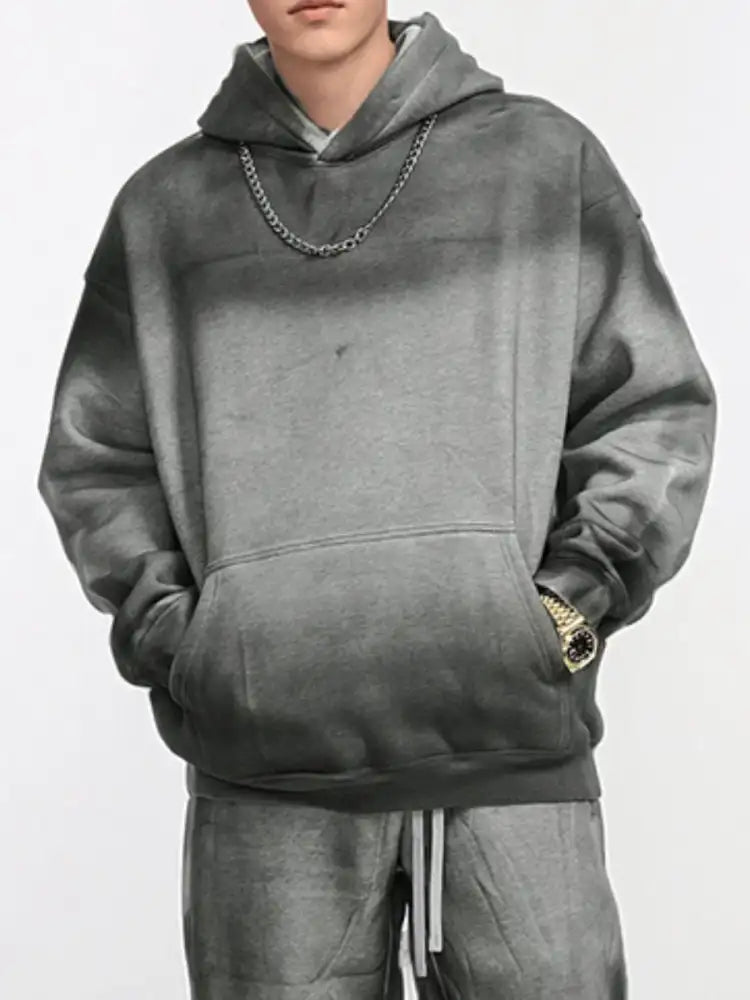 Men’s Kangaroo Pocket Long Sleeve Hoodie