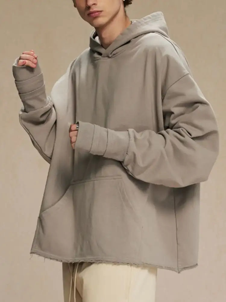 Men’s Kangaroo Pocket Long Sleeve Hoodie