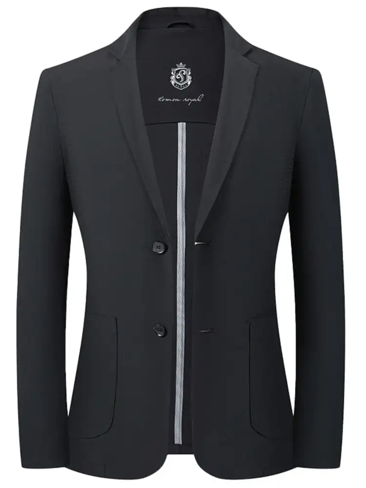 Men’s Lapel Collar Long Sleeve Blazer