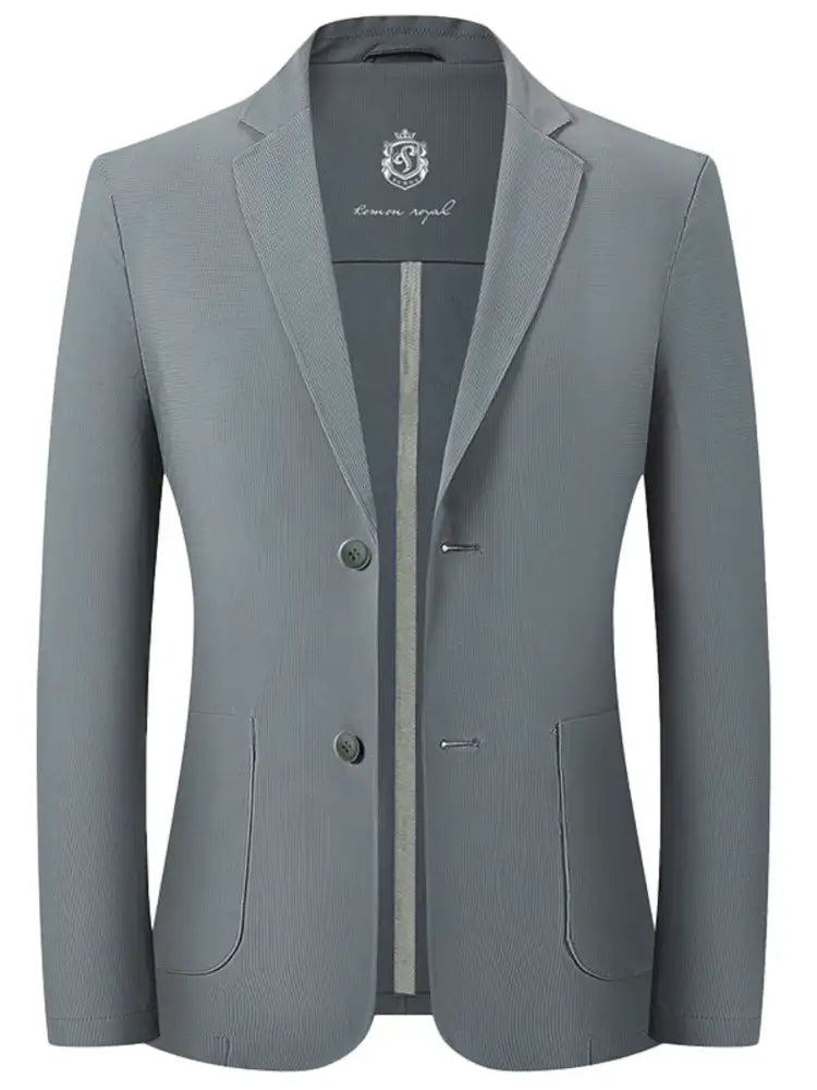 Men’s Lapel Collar Long Sleeve Blazer