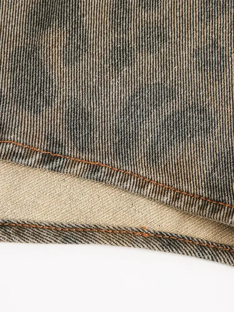 Men’s Leopard Button Up Long Sleeve Jacket