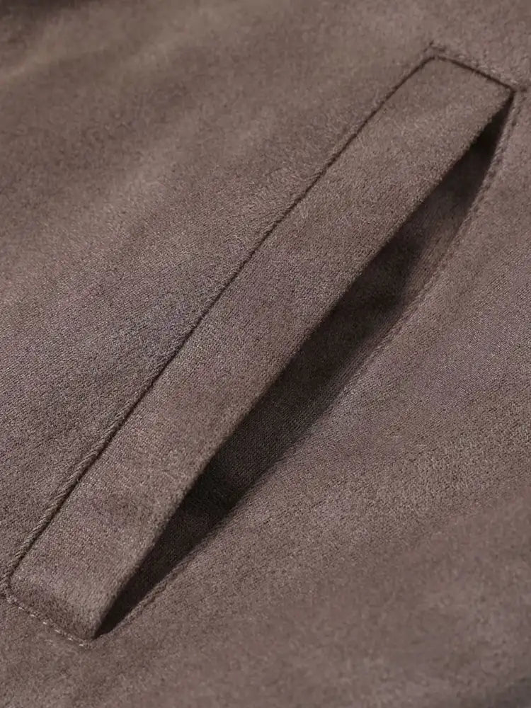 Men’s Long Sleeve Hooded Zip-Up Jacket