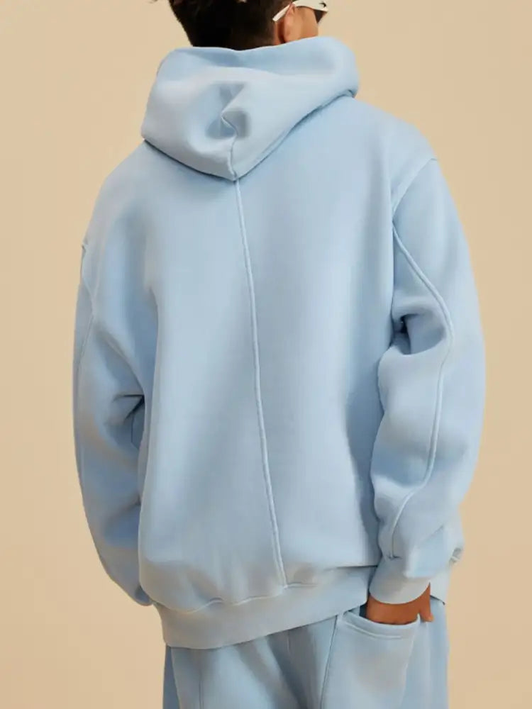 Men’s Long Sleeve Hoodie with Kangaroo Pocket