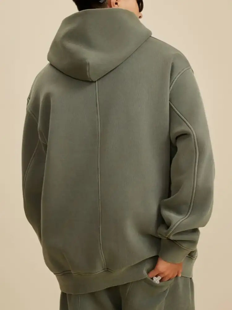 Men’s Long Sleeve Hoodie with Kangaroo Pocket