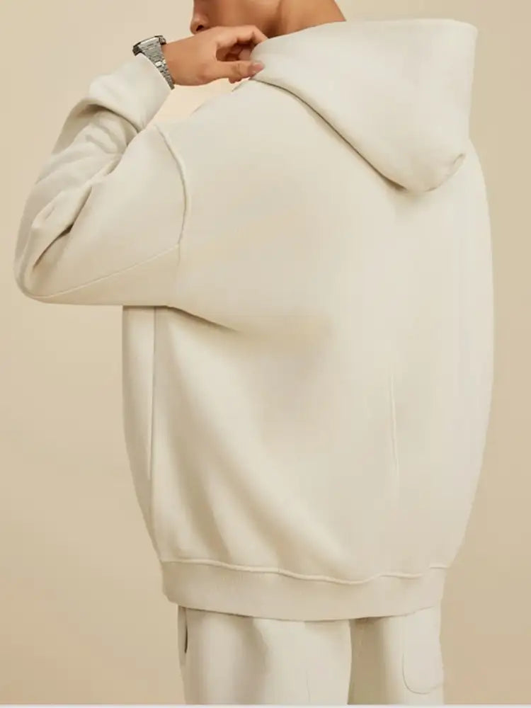 Men’s Long Sleeve Hoodie with Kangaroo Pocket