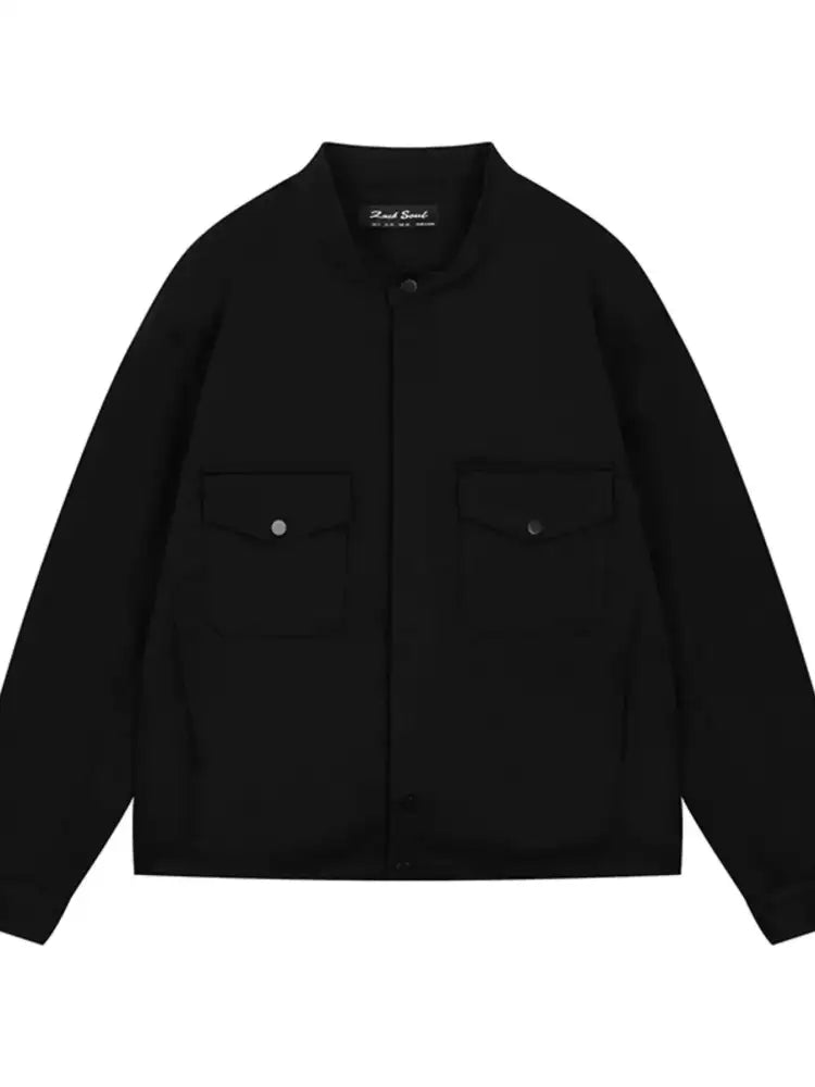 Men’s Long Sleeve Jacket with Chest Pockets