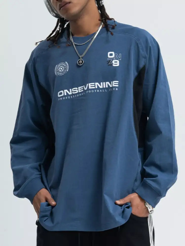 Men’s Long Sleeve Relaxed Fit T-Shirt