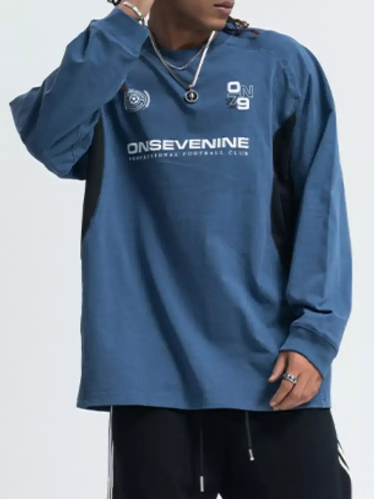 Men’s Long Sleeve Relaxed Fit T-Shirt