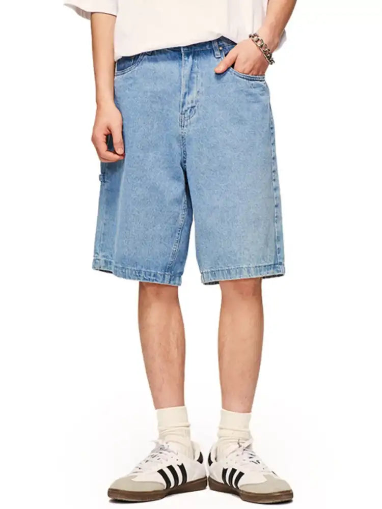 Men’s Loose Fit Denim Shorts