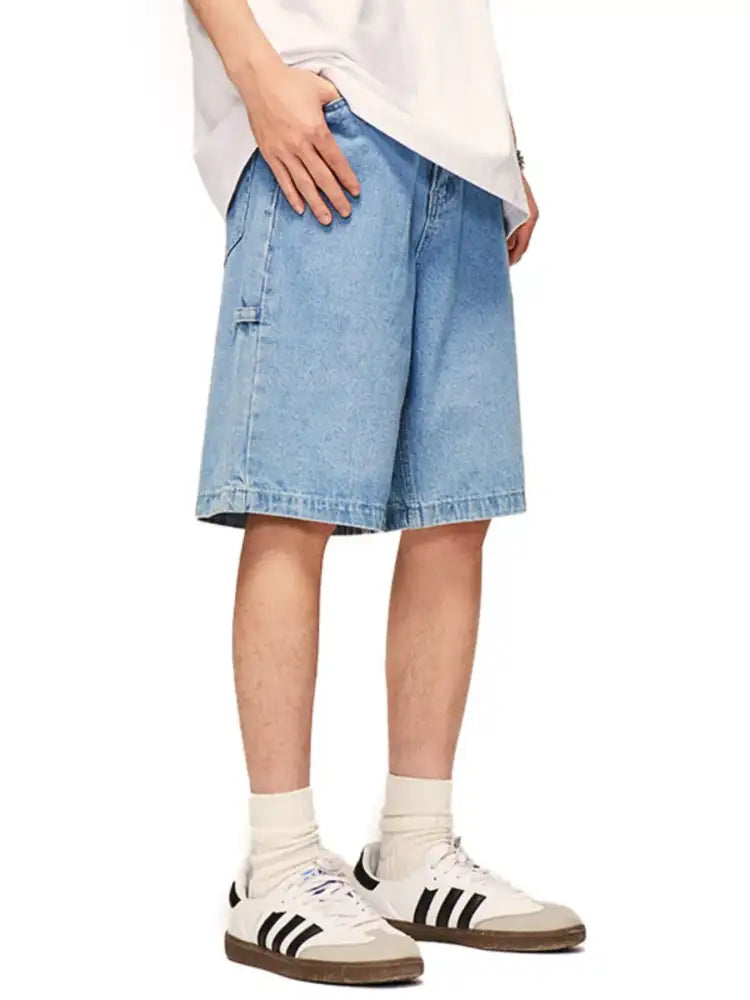 Men’s Loose Fit Denim Shorts
