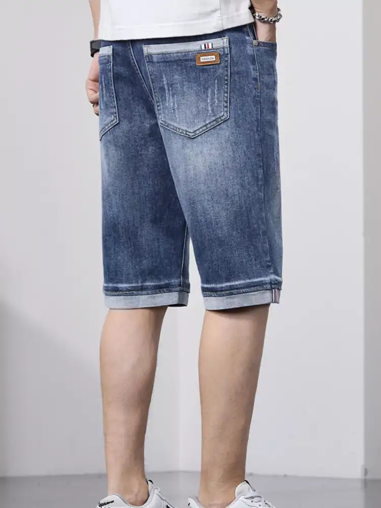 Men’s Loose Fit Denim Shorts