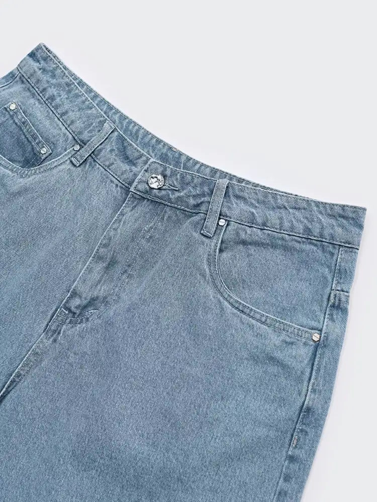 Men’s Loose Fit Denim Shorts