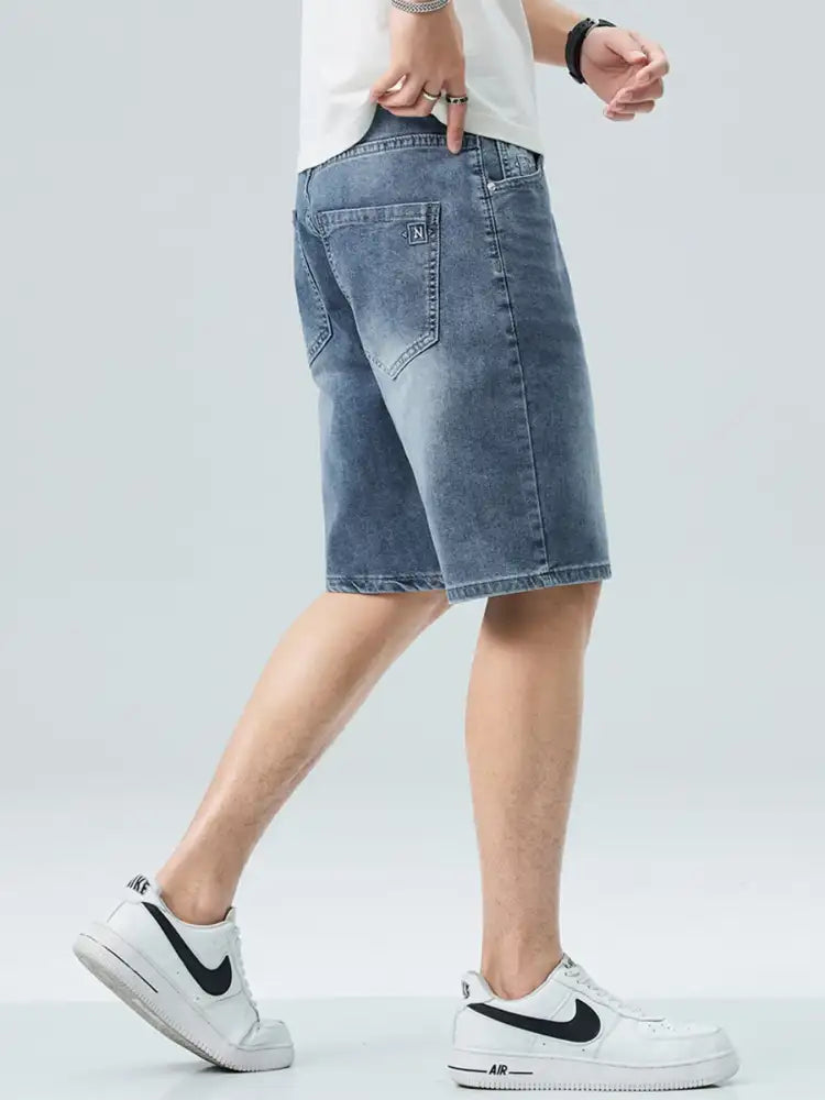 Men’s Loose Fit Denim Shorts