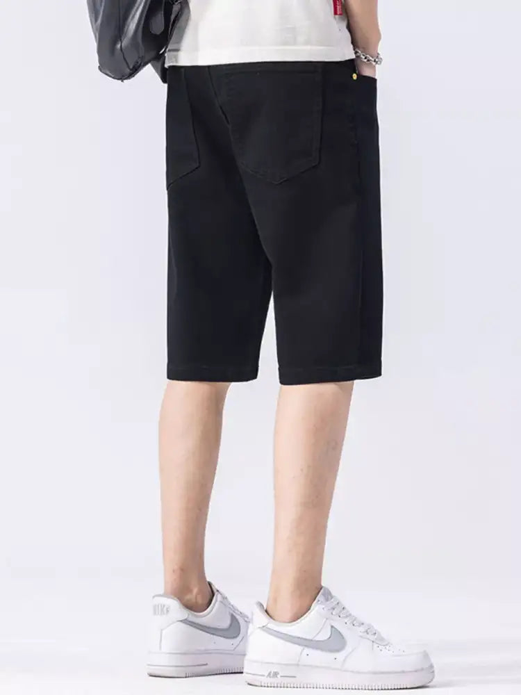 Men’s Loose Fit Denim Shorts