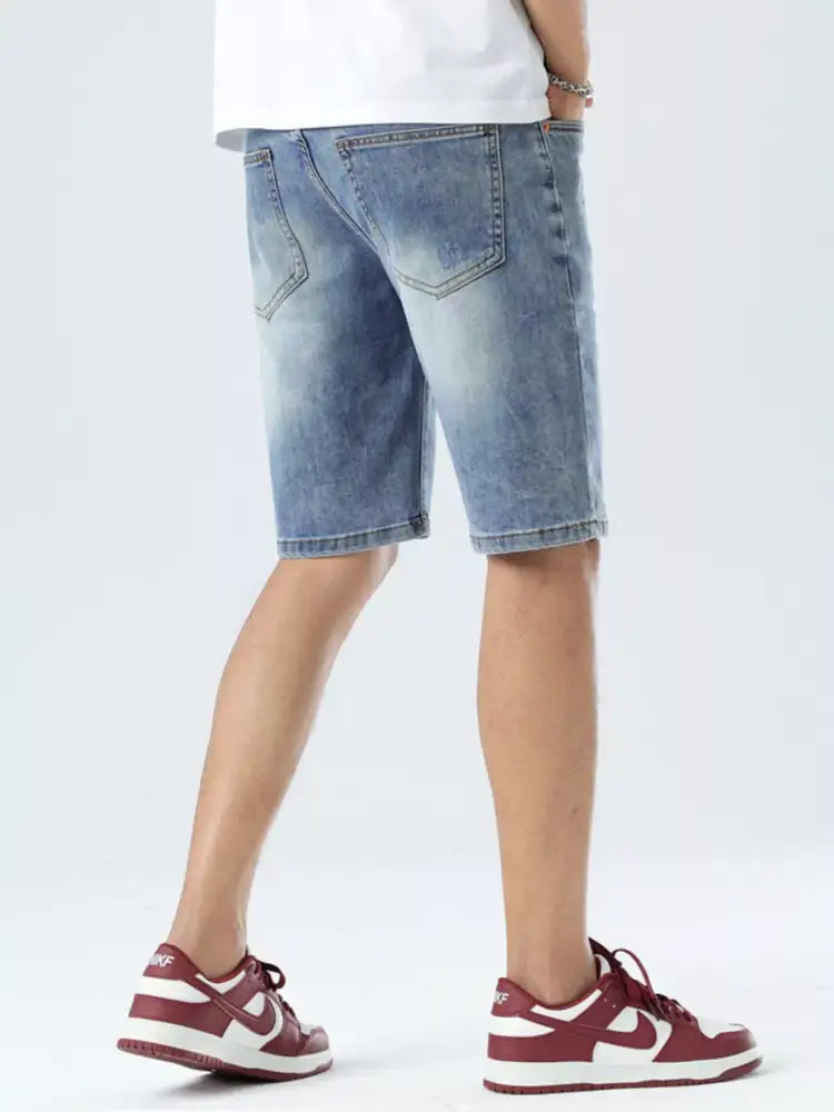 Men’s Loose Fit Denim Shorts