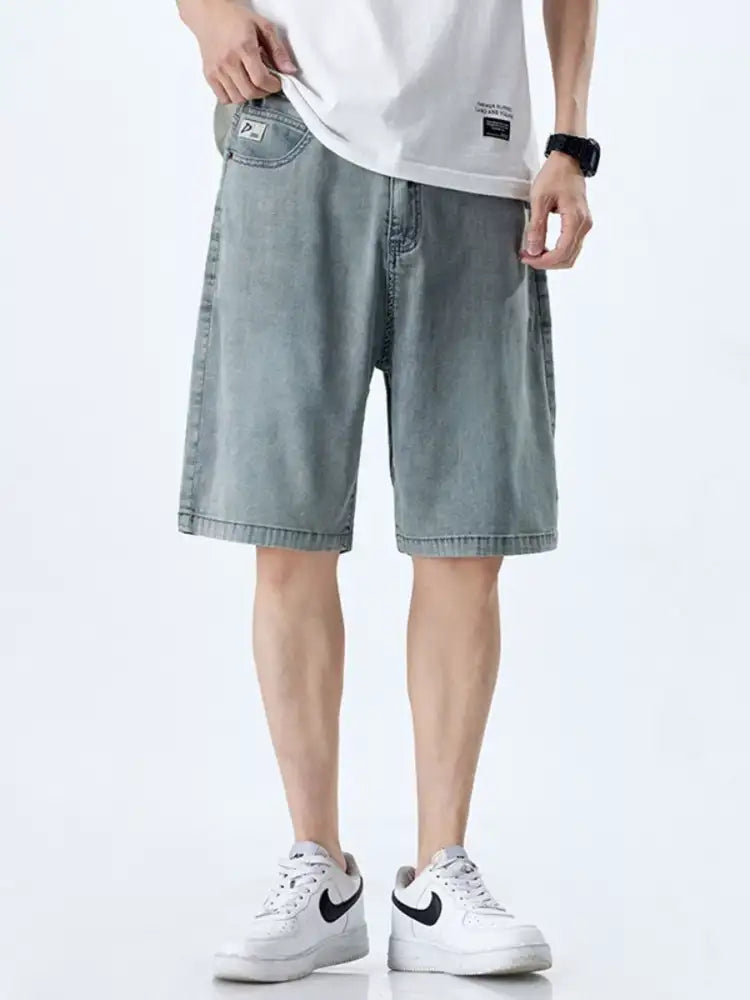 Men’s Loose Fit Denim Shorts