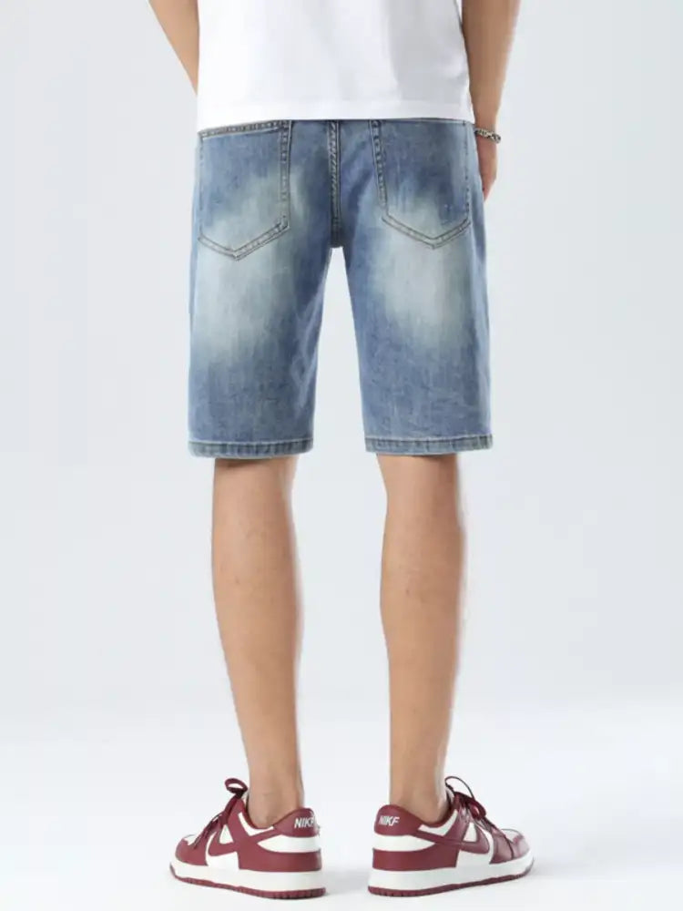 Men’s Loose Fit Denim Shorts