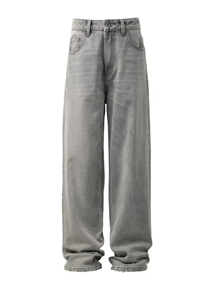 Men’s Loose Fit Wash Jeans