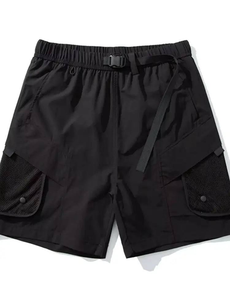 Men’s Multi-Pocket Quick-Dry Cargo Shorts