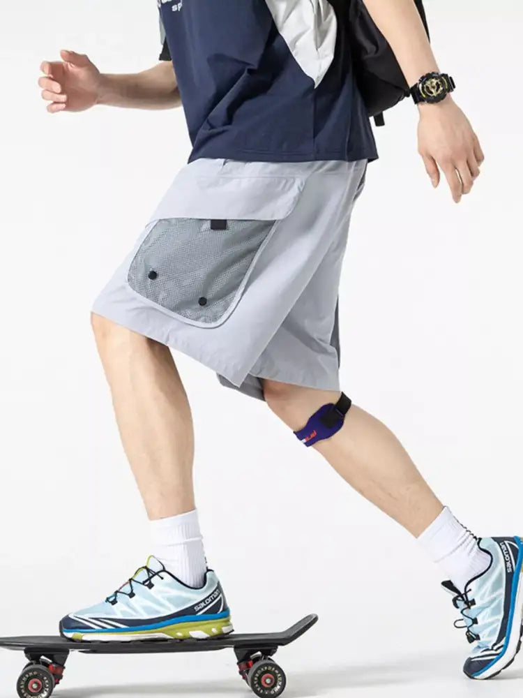 Men’s Multi-Pocket Quick-Dry Cargo Shorts