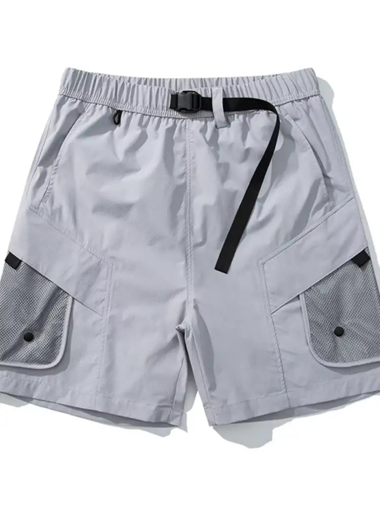 Men’s Multi-Pocket Quick-Dry Cargo Shorts