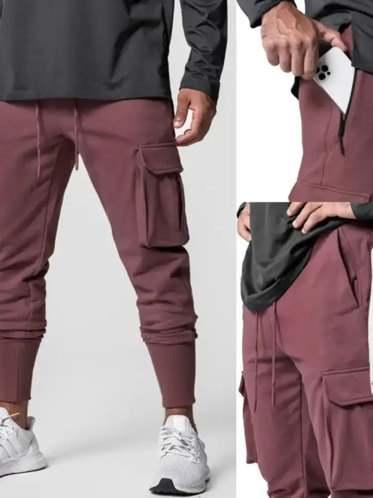 Men’s Multi-Pockets Cargo Jogger Pants