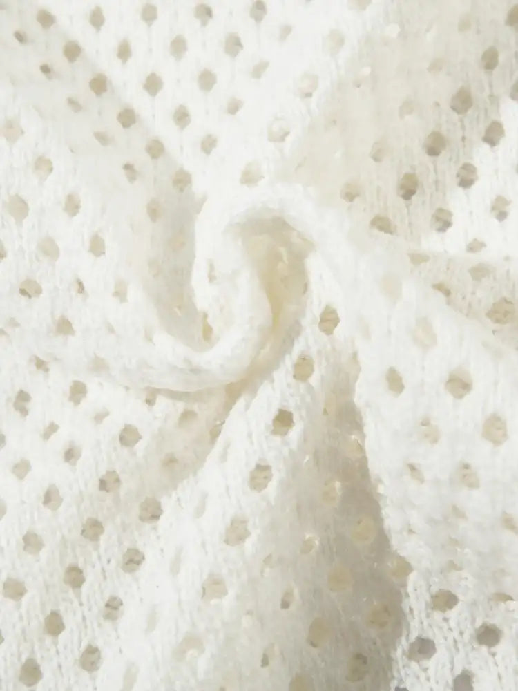 Men’s Openwork Contrast Stripe Zip Up Long Sleeve Jacket