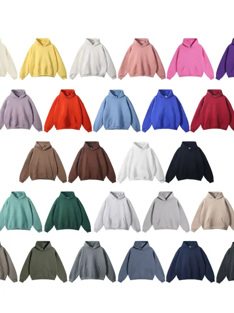 Men’s Oversized Pocketed Long Sleeve Hoodie