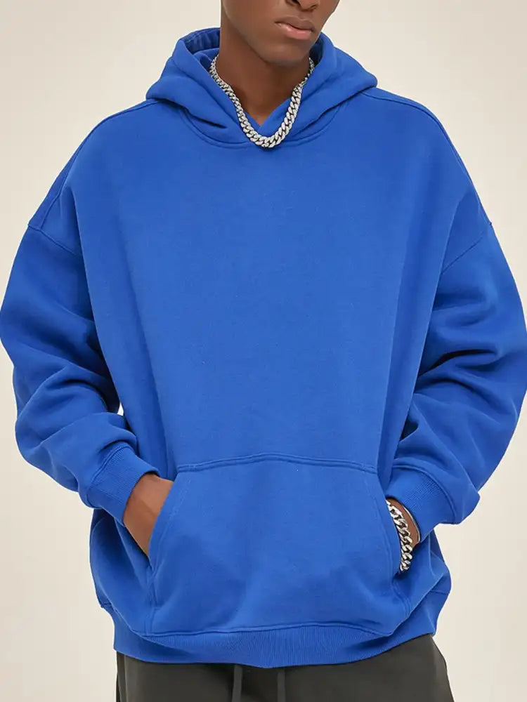Men’s Oversized Pocketed Long Sleeve Hoodie
