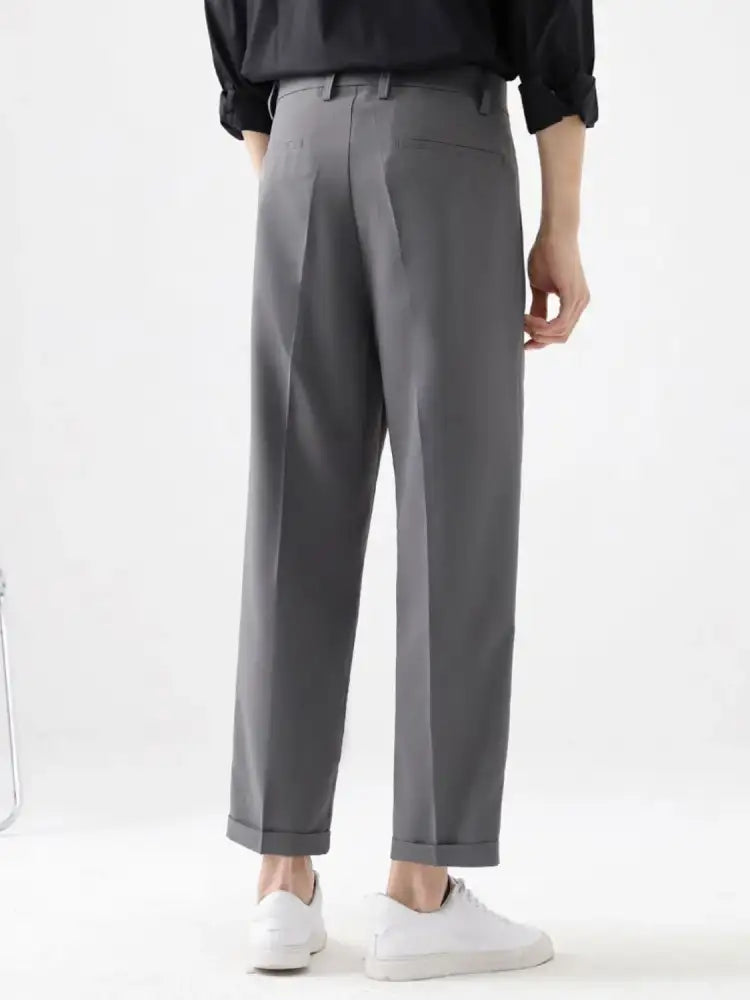 Men’s Plus Size Basic style Solid Pants