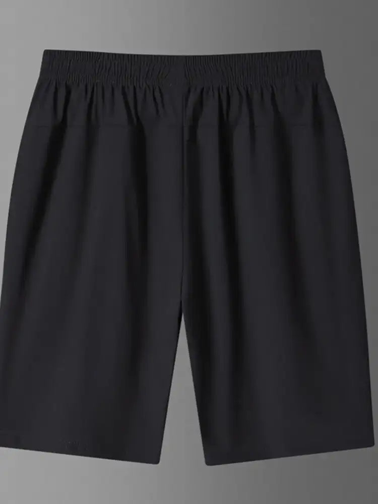 Men‘s Plus Size Breathable Drawstring Shorts