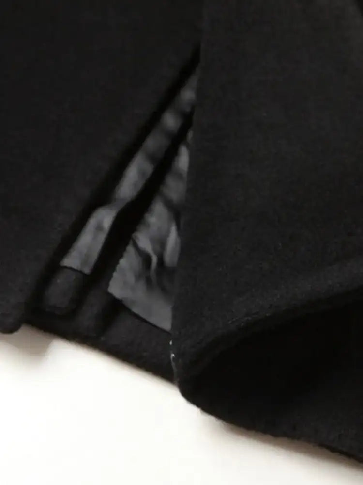 Men’s Plus Size Button Up Long Sleeve Longline Coat