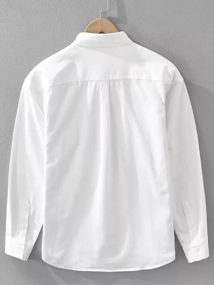 Men’s Plus Size Button Up Long Sleeve Shirt