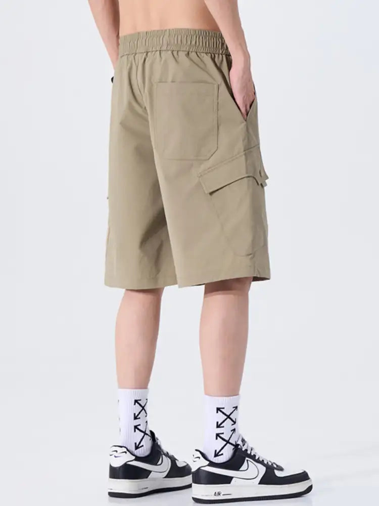 Men’s Plus Size Casual Cargo Shorts