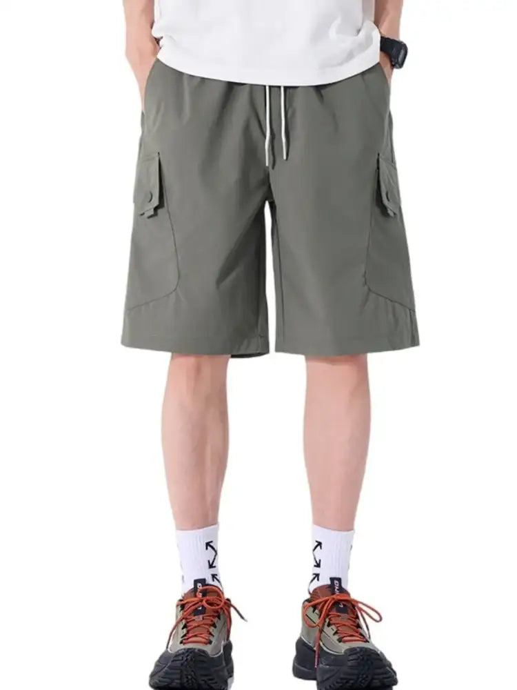 Men’s Plus Size Casual Cargo Shorts