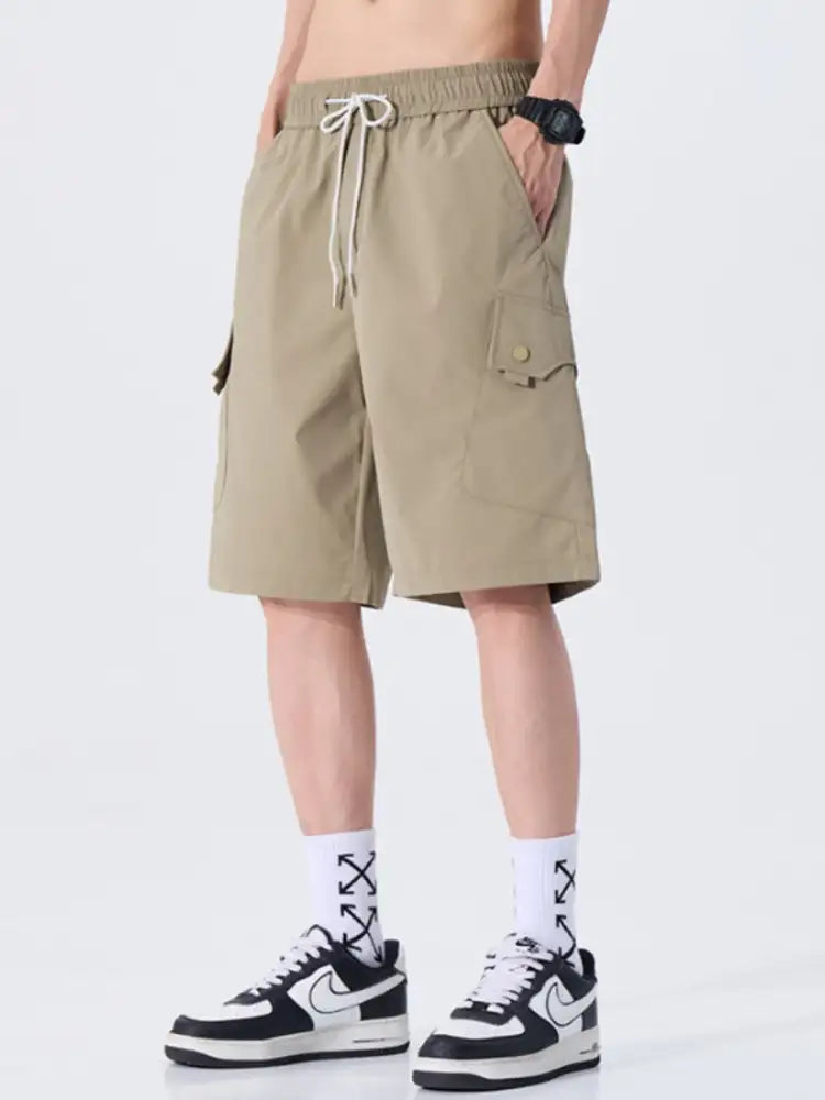 Men’s Plus Size Casual Cargo Shorts