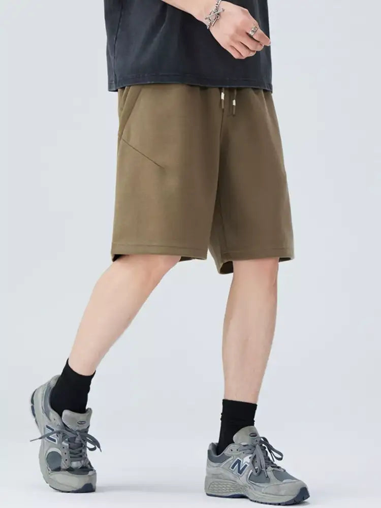 Men’s Plus Size Casual Comfort Drawstring Shorts