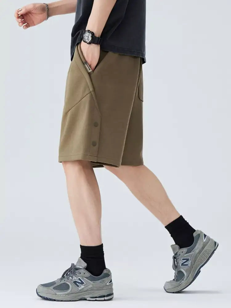 Men’s Plus Size Casual Comfort Drawstring Shorts