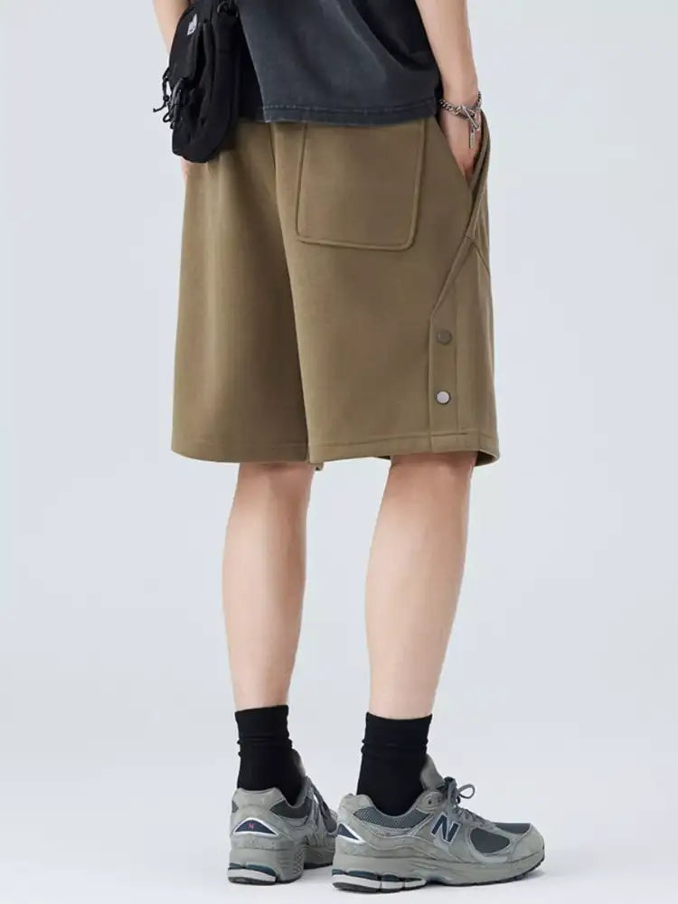 Men’s Plus Size Casual Comfort Drawstring Shorts